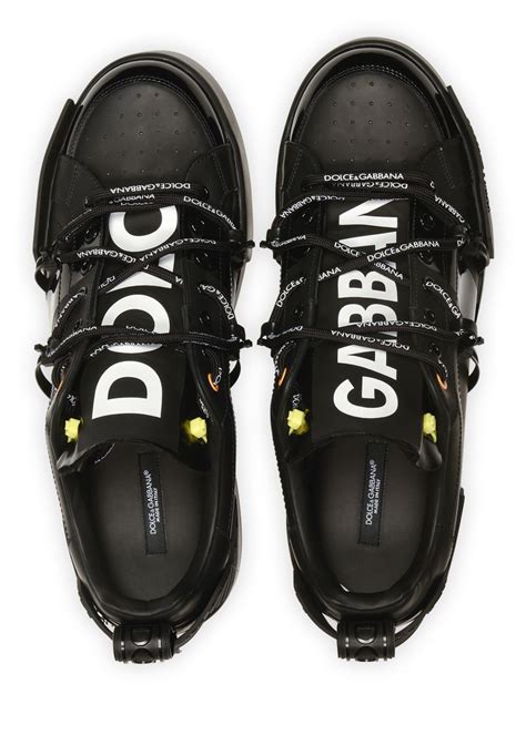 Dolce & Gabbana Portofino Leather Sneakers .